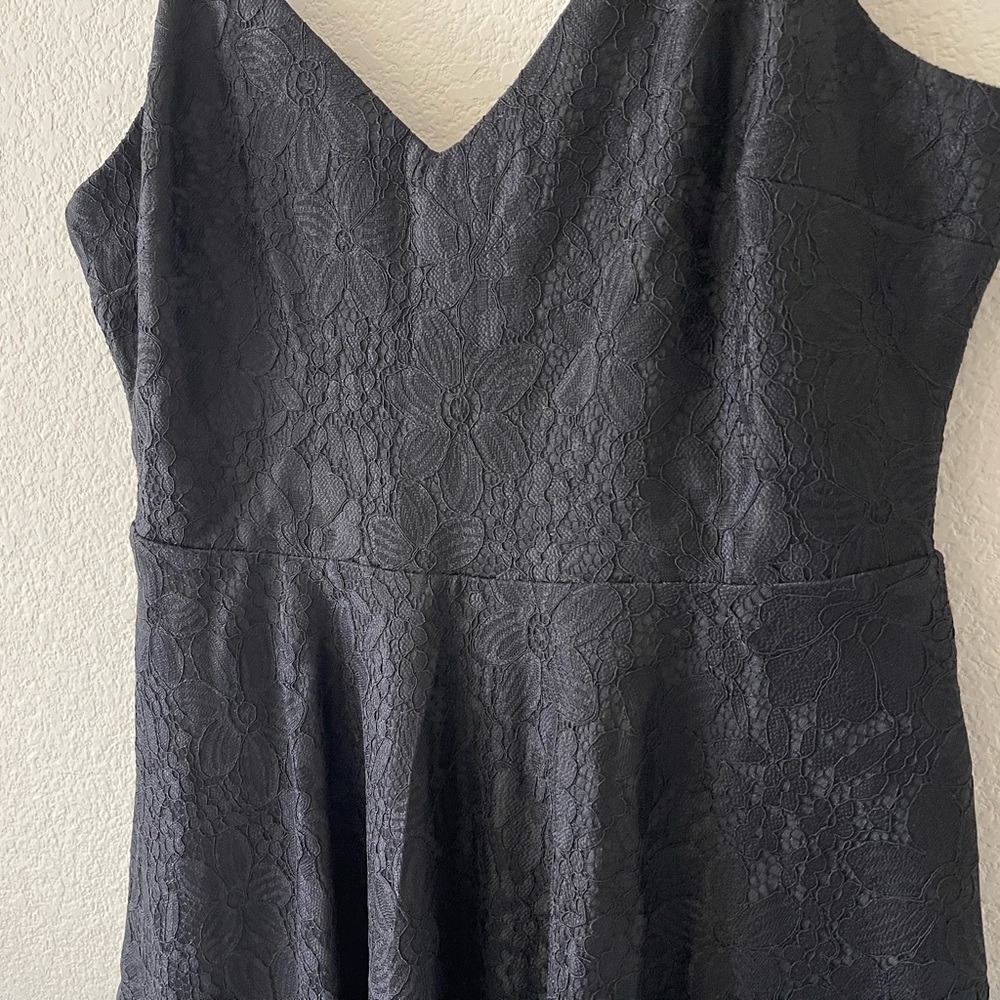 Lulu's Black Lace Detail Dress - Picture 3 of 6